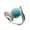 Silver, variant on YYKihy Luxury Creative Turquoise Enamel Ring Women's Jewelry