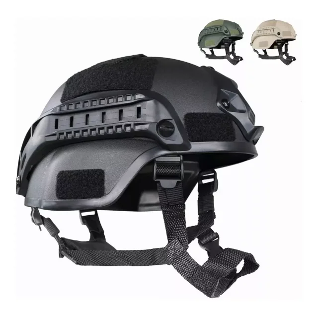 Casco Paintball Táctico Ajustable Para Militar Protección
