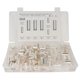 thumbnail image 2 of 190 Pcs (AWG 8 6 4 2 1 2/0) 2/0-8 Gauge Wire Ferrules Kits Plated Copper Crimp Connector Ferrules Pin Cord End, 2 of 5