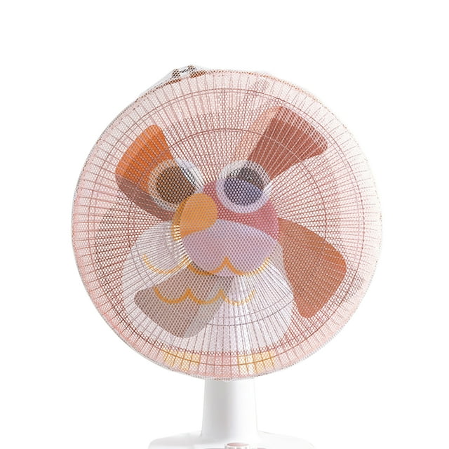 Dust-proof Finger Protector Fan Cover Anti-pinch Hand Protective Cover Net Washable Fan Mesh Cover for