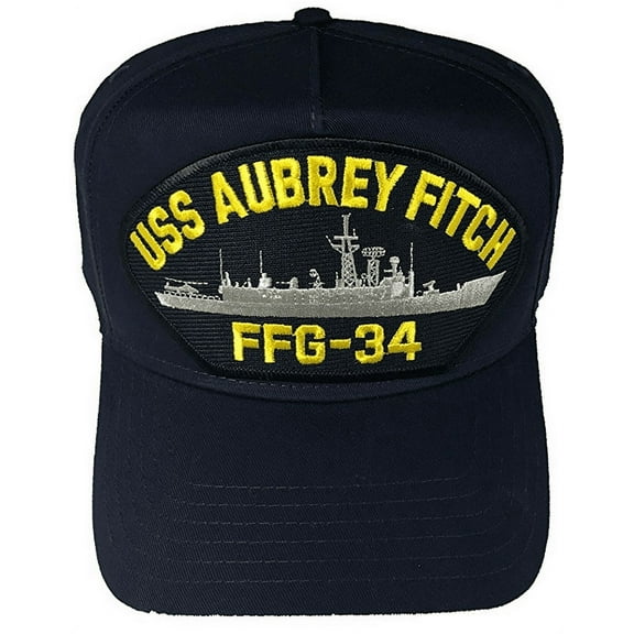 USS AUBREY FITCH FFG-34 HAT USN NAVY SHIP FRIGATE MISSILE HAZARD PERRY CLASS