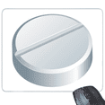 thumbnail image 1 of Health Care Products White Pill Pattern Mouse Pad Non-Slip Rubber Mousepad Game Office, 1 of 3