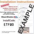 thumbnail image 5 of 2017 Audi S4 Beam Wiper Blades Wipers w/1yr Warranty (Set of 2) (WiperBladesUSA), 5 of 5