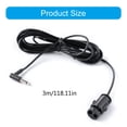 thumbnail image 5 of Sinyiin Vehicle Roof 3.5mm Hands Free Mono Microphone for Auto Sound Systems Navigation, 5 of 11