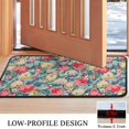 thumbnail image 3 of Pioneer Flower Floral Print Pattern Door Rugs,Washable Non Slip Door Mats Indoor,Decorative Door Mats,Entry Mat Indoor for Entrance,Bedroom,Kitchen,Bathroom,30"x17", 3 of 6