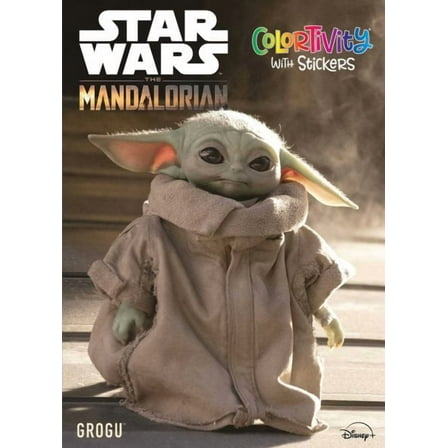 Star Wars The Mandalorian: Grogu : Colortivity with Stickers (Paperback)