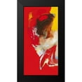 thumbnail image 2 of Magis, Pascal 9x14 Black Modern Framed Museum Art Print Titled - Triptyque rouge I, 2 of 5