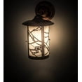 thumbnail image 3 of Meyda 172124 8 in. Fulton Alpine Solid Mount Wall Sconce, Antique Copper Ca, 3 of 3