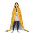 thumbnail image 3 of Honeii Corn Kernels Print Poncho Cape, Cloak Coat, Snuggly Hooded Wearable Blanket, Hooded Cape For Teenagers,Halloween Costumes-Medium, 3 of 7