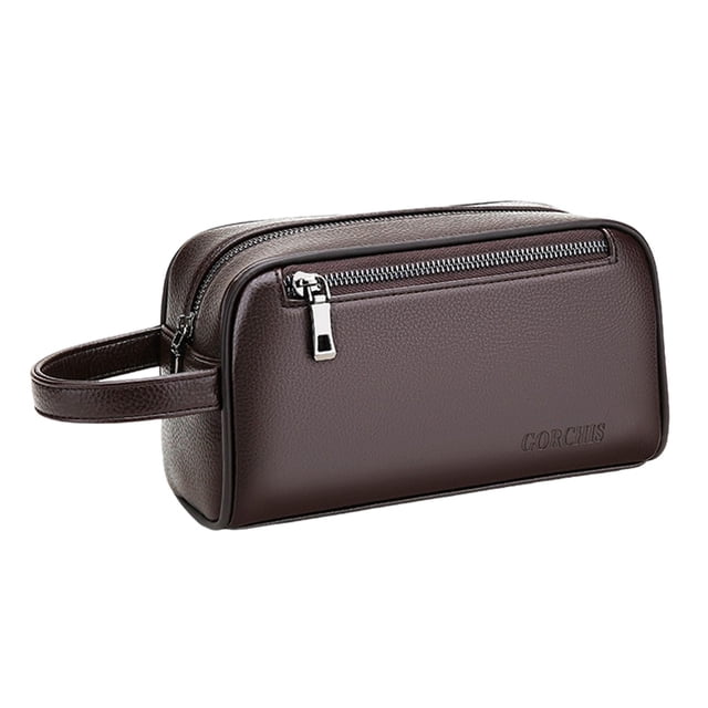 Bolso de mano de cuero PU Strade Fareast Limited Marrón