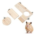 thumbnail image 4 of Hamster Wooden Platform Set, Helpful Chinchilla Wooden Platform DIY Safe  For Chinchilla For Samll Pets For Hamster, 4 of 8