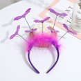 thumbnail image 1 of Banda para el pelo de murciélago de cinco cabezas para Halloween, accesorios divertidos para el cabello, decoración de ambiente para fiesta de carnaval, Festival de fantasmas, 2023, 1 of 4
