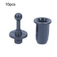 thumbnail image 2 of 10 Pcs Diy Audio Speaker Buckles Plastic Ball Socket Type Grill Guides Peg Kit, 2 of 8