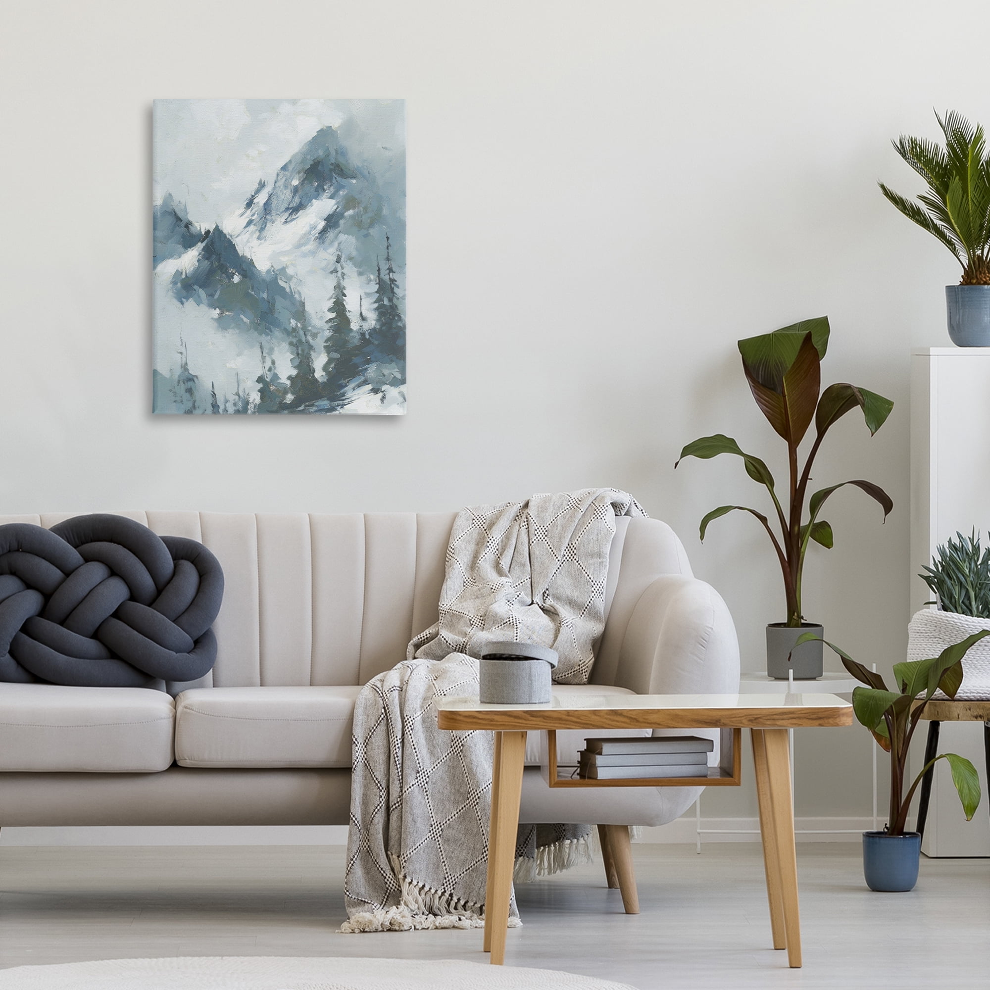 Stupell Industries Frozen Majesty Mountains Canvas Wall Art, design by Svetlana Aleynikova