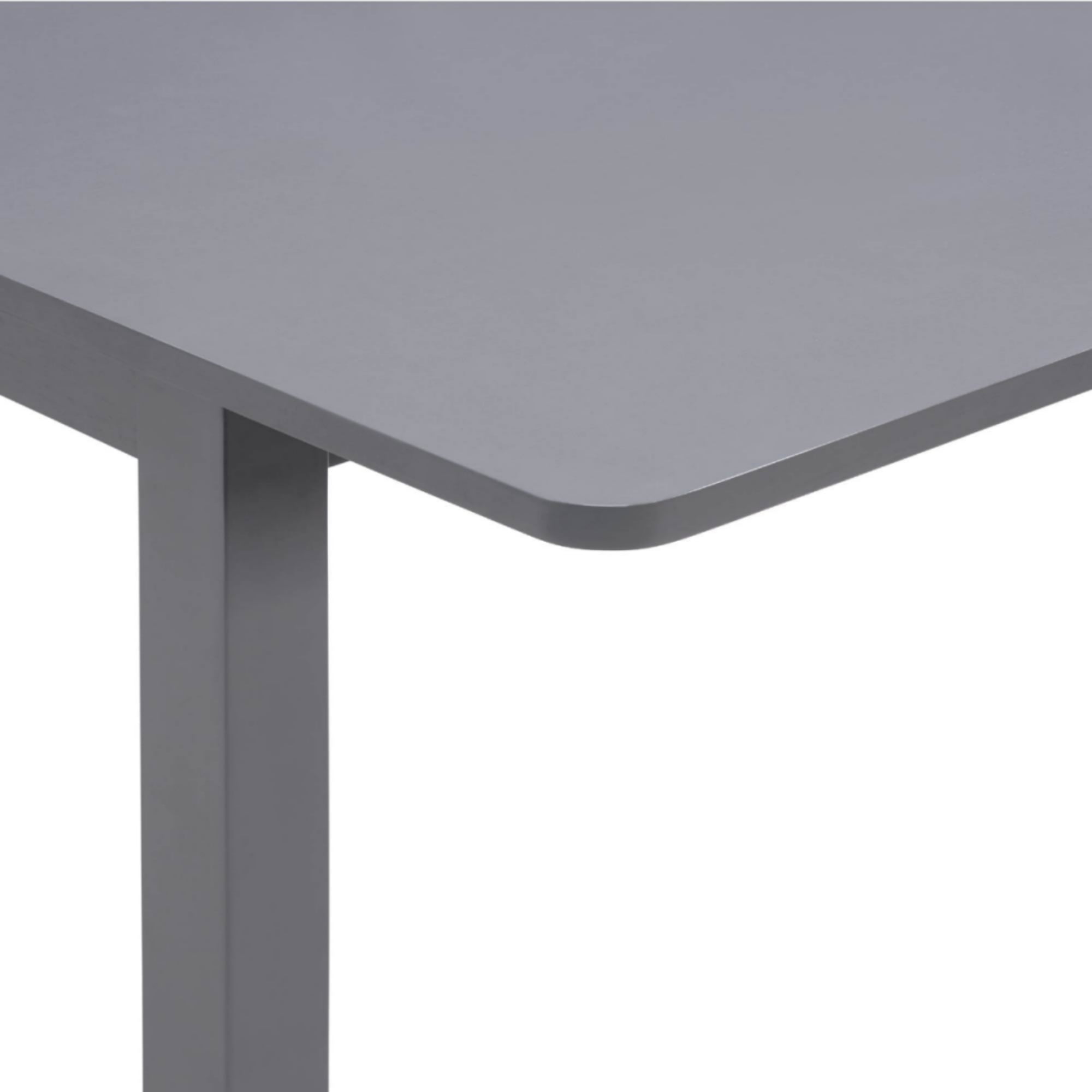 GARITIN 59-Inch Extendable Dining Table for 4-8, Modern Wooden Expandable Kitchen Table with Smooth Sliding Mechanism, Space-Saving Dining Room Table for Small Space Home Living Room Office, Gray
