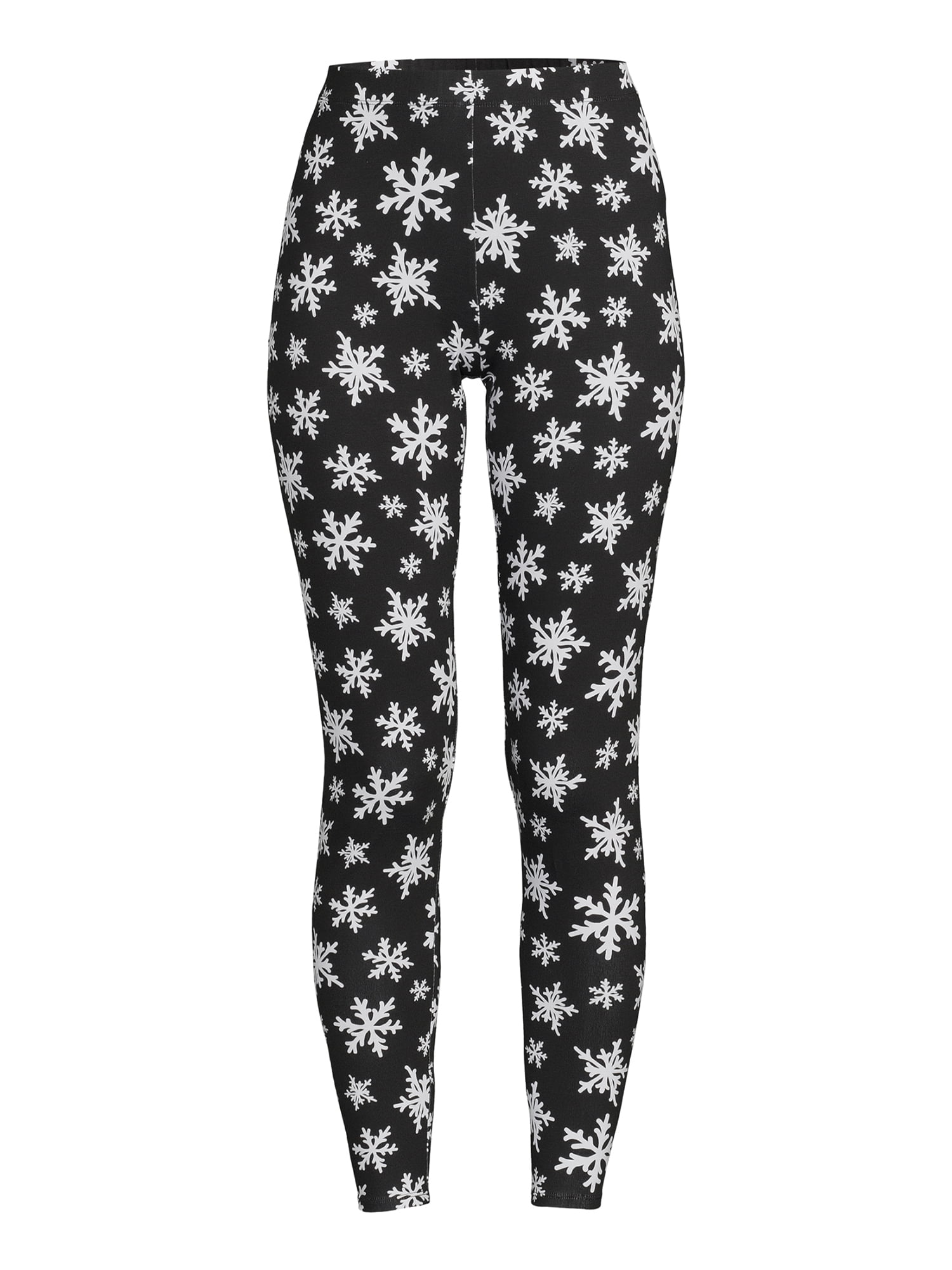 No Boundaries Juniors' Christmas Ankle Leggings