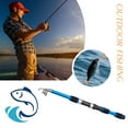 thumbnail image 6 of Hobeauty Collapsible, Lightweight Telescoping Fishing Rod, 173 cm FRP Green, 6 of 8