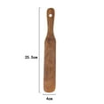 thumbnail image 5 of Sylvtty Acacia Wooden Stirring Spoon Sourdough Spatula Heat Resistant Spatula for Cooking Yeast Scraper Dough Mixer Wooden Paddle Sourdough Starter Making Tools, 5 of 7