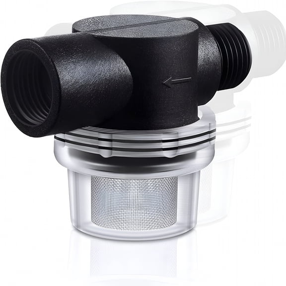 HIBIBUD 2026 New 1 Pack Water Pump Strainer Filter Rv Replacement 1/2"Twist-On Pipe Strainer Sediment Filter for Rv, Boat, Camper, Home, Garden