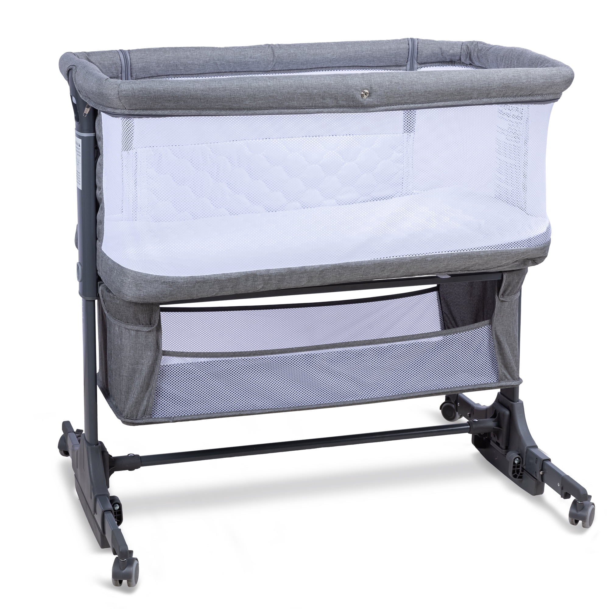 Spanspace 5-in-1 Co-Sleeper Bassinet, Gray