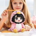 thumbnail image 3 of 9.84in anime gugu gaga penguin plush Creative Decor | Unique Design | Personalized Decor for Home, Office Birthday Gifts Pink, 3 of 3