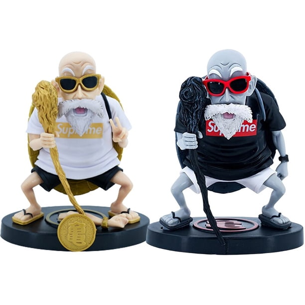 Dragon Ball Z Master Roshi Action Figure Toys Figuras Anime Manga Figurine Kame Sennin Collection Model GK Statue Gift for Kids zhangyuxiang LED