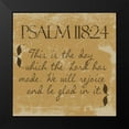 thumbnail image 2 of Greene, Taylor 15x15 Black Modern Framed Museum Art Print Titled - Psalms 118-24-Gold, 2 of 5