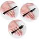thumbnail image 3 of 15 Pcs Knife Spoon Fork Kitchen Cabinet Closet Drawer Pull Handles Knobs 3-inch To ( Black), 3 of 5
