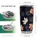 thumbnail image 2 of Taza Taza Tumbler Oasisdream de acero inoxidable de 600 ml con estampado de hojas, 2 of 6