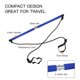 thumbnail image 4 of Portable Bar Kit Muscle Toning Bar with 8 Shaped Resistance Bands 2.8M Adjustable Jump Rope Home Gym Exercise Fitness Body Workout, 4 of 5