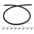 thumbnail image 1 of Kit de línea de combustible 1/8" Unique Bargains 3.28 pies manguera de vacío manguera de combustible automotriz con 8 abrazaderas 1 juego, 1 of 7