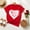 🔥 Red, variant on Women Summer Clothes Womens Clothes Lover Printed T Shirt Crew Neck Short Sleeve Casual Relaxed Fit Breathable Soft Material Unique Romantic Design for Everyday Occasions Clothes Cloth