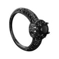 thumbnail image 1 of TechWave Enhance Your Style With The Exquisite 6MM Copper Black Ring A Distinctive And Fashion Forward Choice Rings for Rings Men Pack Resin Rings for Teen Girls Stacking Ring Spoon Rings for Women, 1 of 9