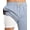 Blue White, variant on 2 in 1 Seersucker Men Swim Trunk with Compression Liner 7 Inches Quick Dry Zipper Pockets Swimming Bathing Summer Beach Shorts for Cruise Beach Pool Board