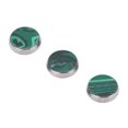 thumbnail image 1 of Tapa De Válvula De Trompeta, 3 Piezas Botón De Dedo Botón De Dedo De Trompeta Botón De Dedo De Metal Estándar Piezas De Repuesto De Válvula De Trompeta Verde, 1 of 7