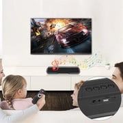 Bluetooth Soundbar with RGB Lights, 20W Home Theater Speaker, 4 Dynamic Light Modes, Built-in 2000mAh Battery, Compatible with TV, PC, Phone, Tablet