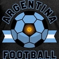 thumbnail image 3 of CafePress - Argentina Football T Shirt - Womens Football Shirt, 3 of 4