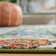 thumbnail image 5 of SAFAVIEH Madison Connell Geometric Area Rug, Green/Ivory, 5'3" x 7'6", 5 of 9