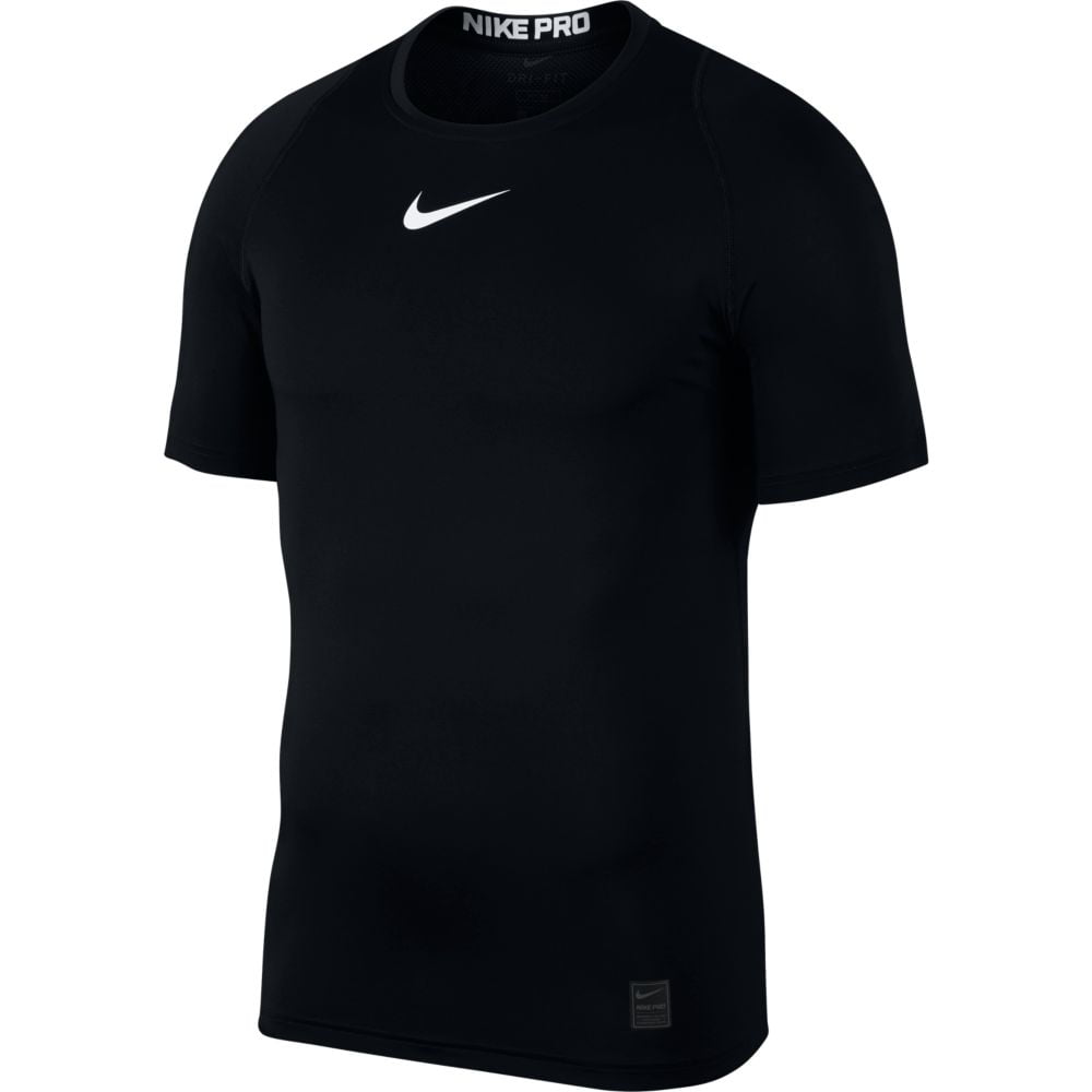 Nike - Nike Men's Pro Fitted Short Sleeve T-Shirt 838093-010 Black ...