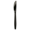 thumbnail image 3 of Heavyweight Polystyrene Cutlery, Knife, Black, 1000/carton, 3 of 4