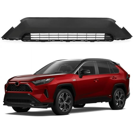 Front Bumper Grille Lower Grill Black Fit For Toyota Rav4 2019-2022; TO1036209