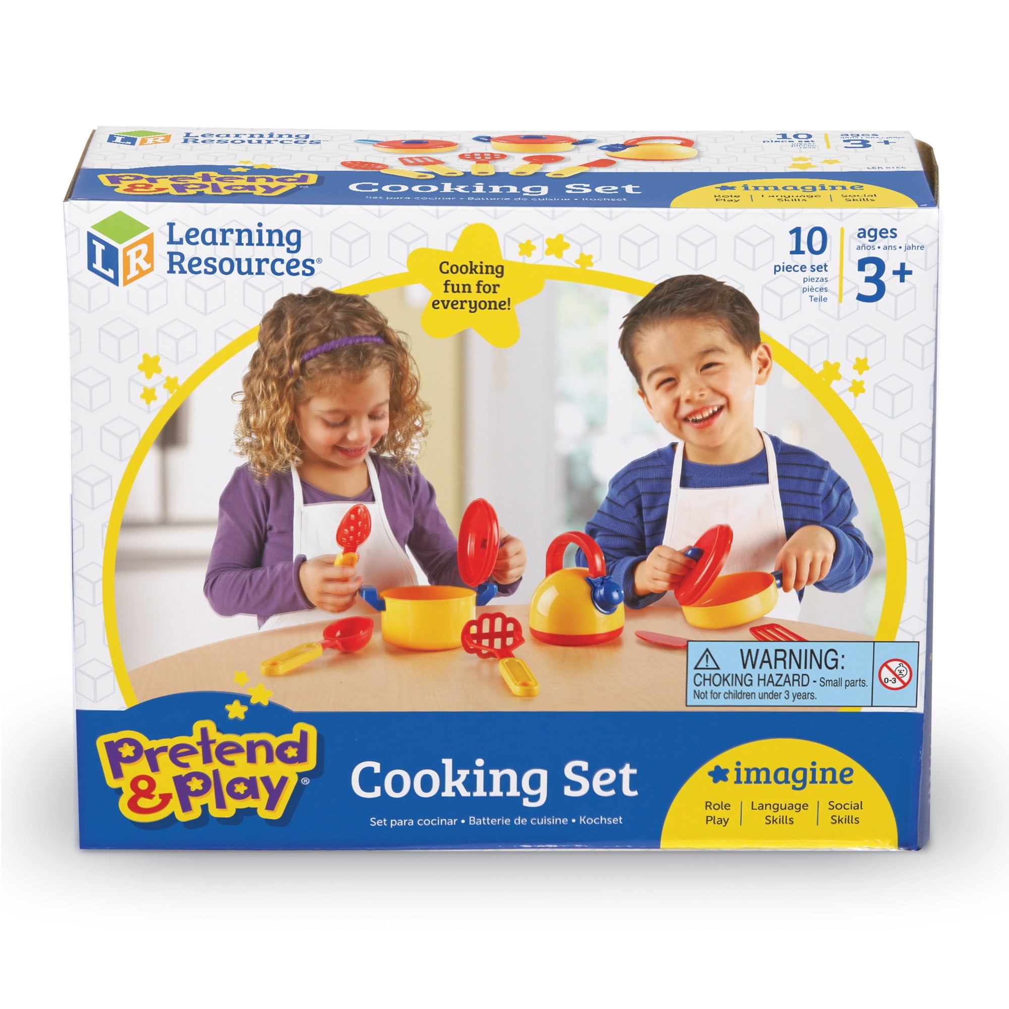learning resources pretend and play kitchen set