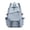 Blue, variant on Lightweight Nylon Travel Backpack for Men Women Water Resistant Multi Pocket Commuter Bag Organizer Rucksack 14 Inch Laptop Compatible Daily Use Blue 1 Pack