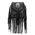 thumbnail image 3 of CAIXIA Anti Theft Crossbody Bag Womens Boho Soft Studded Fringe Crossbody Phone Messenger Purse, Casual Daily Shoulder Sling Bag, 3 of 7