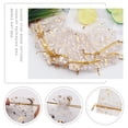 thumbnail image 2 of 120 Pcs Moon Star Organza Jewelry Candy Bags, 2.7x3.5 inch Sheer White Organza Pouch Small Gift Bags with Drawstring, 2 of 7