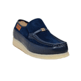 thumbnail image 4 of British Collection Power Plus Men Suede Slip-on Shoes with stunning gold B ornament, 4 of 5