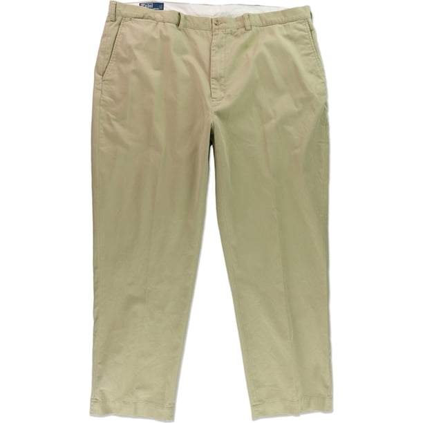 Ralph Lauren Pantalones caqui casuales para hombre, Beige, 46 BigW x 32L