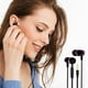 thumbnail image 3 of Auriculares electrónicos con cable y micrófono, auriculares internos con aislamiento de ruido, potentes y de alta definición, compatibles con auriculares de 3,5 mm., 3 of 4