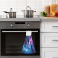 thumbnail image 4 of Yayeee Kitchen Hanging Hand Towels Set of 2 with Loop Bathroom Absorbent Tie Towel, Galaxy Pattern, 4 of 7