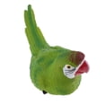 thumbnail image 3 of 20 De Resina Gran Modelo De Aves De Estatuilla Niños Juguetes Para Niños Jardín Ornamento arte Decoración Decoración Colgante De Jardín 29cm de mentira verde, 3 of 8